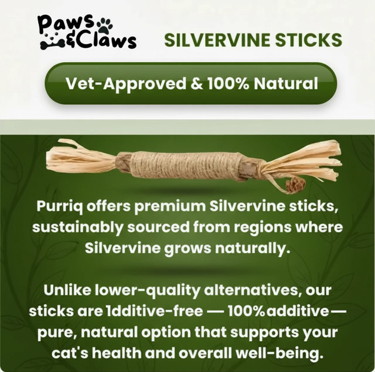 Natural Silvervine Dental Sticks